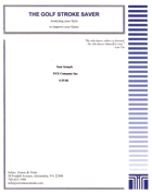 Golf Stroke Saver Online Assessment report cover - - golf stroke assessment - DISC online assessment - TTI Performance Systems - TTI DISC