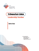 TTI TriMetrix DNA Coaching Leadership Assessment - leadership, TTI Success Insights assessments, Leadership assessment, leadership assessments, TTI Performance Sustems, TTI, tti assessments, TTI