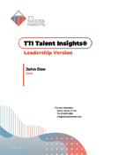 TTI Success Insights Talent Insights Leadership Assessment -Leadership Assessment - leadership, TTI Success Insights assessments, Leadership assessment, leadership assessments, TTI Performance Sustems, TTI, tti assessments, TTI